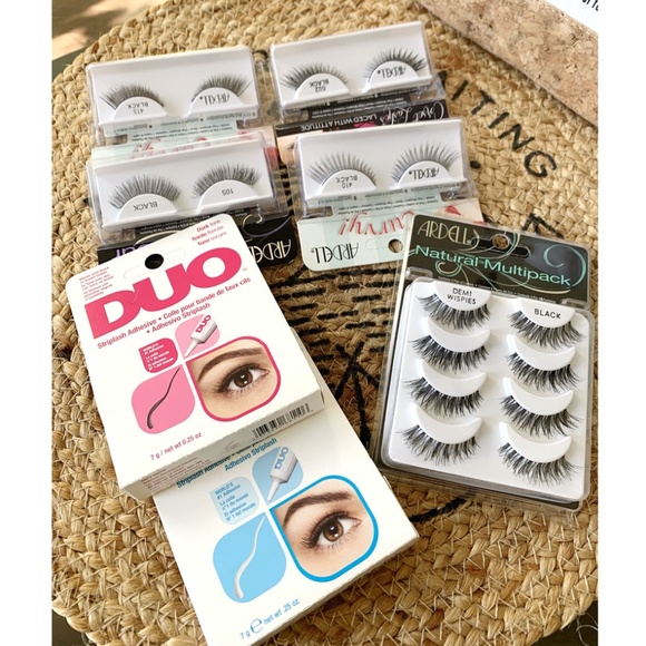 Ardell Lashes + Duo Dark& White tone adhesive BNIB - Picture 1 of 1